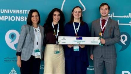 ANU Shines at International Arabic Debating Championship