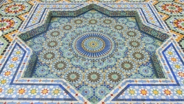 Mosaic pool